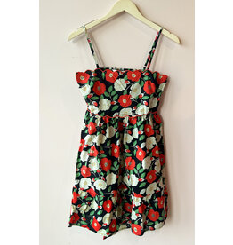 ANIELKA FLORAL SCALLOPED EDGE DRESS