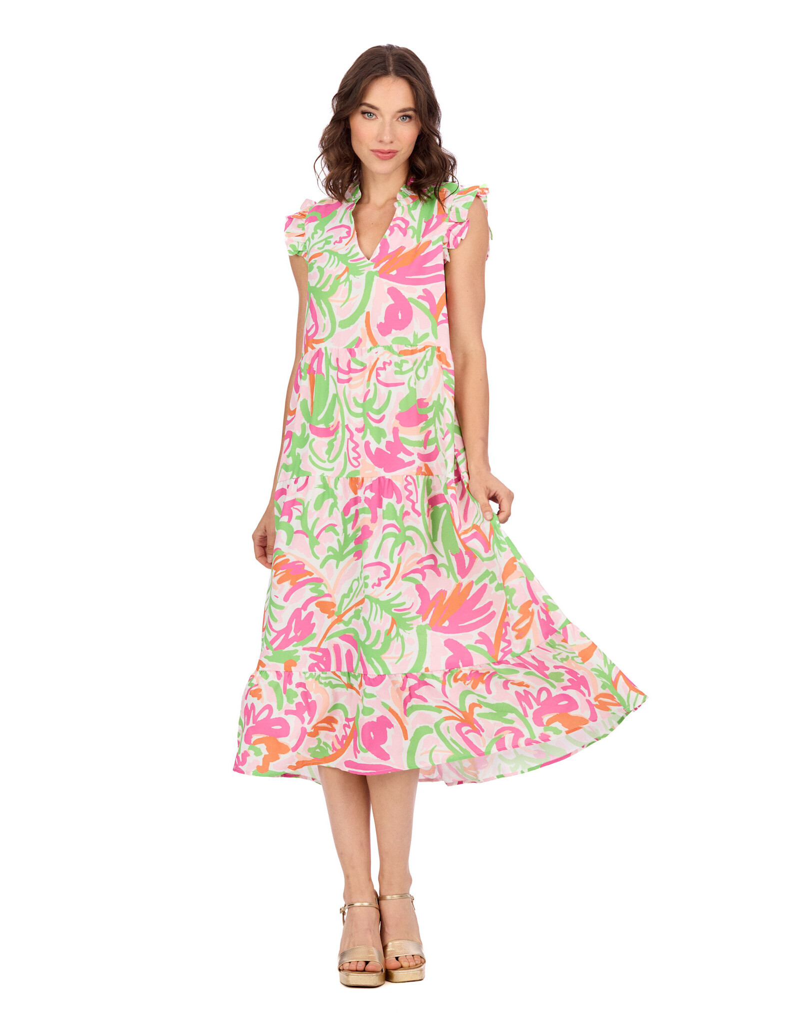 ADAIR TIERED MAXI DRESS