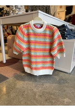 THML AILIS CROCHET S/S SWEATER
