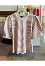 FIORABLA HERRINGBONE TEE