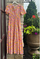ALIENOR S/S FLORAL MAXI DRESS