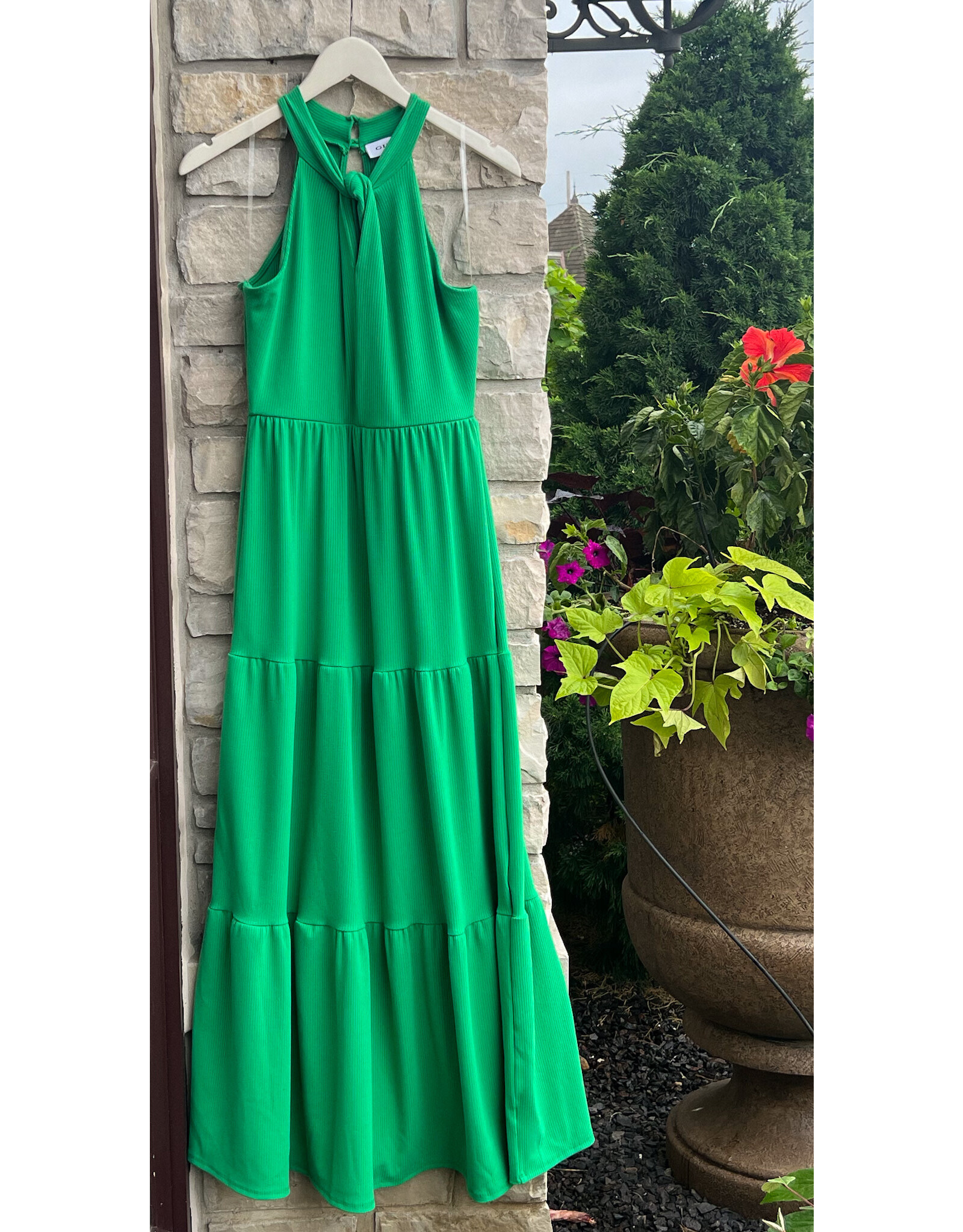 VEENA HALTER NK DRESS