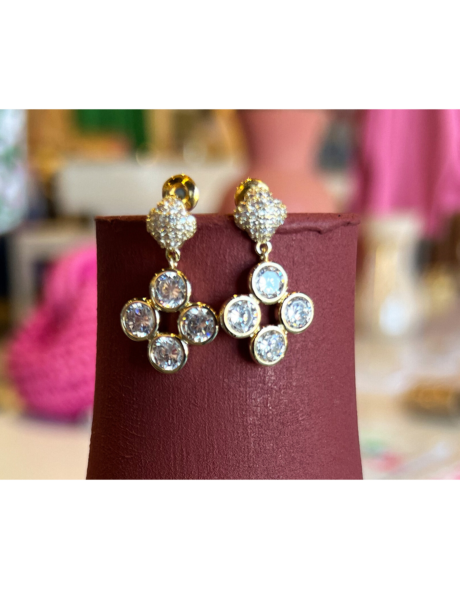 EASTON CZ DROP EARRING