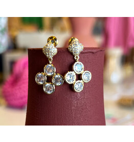 EASTON CZ DROP EARRING
