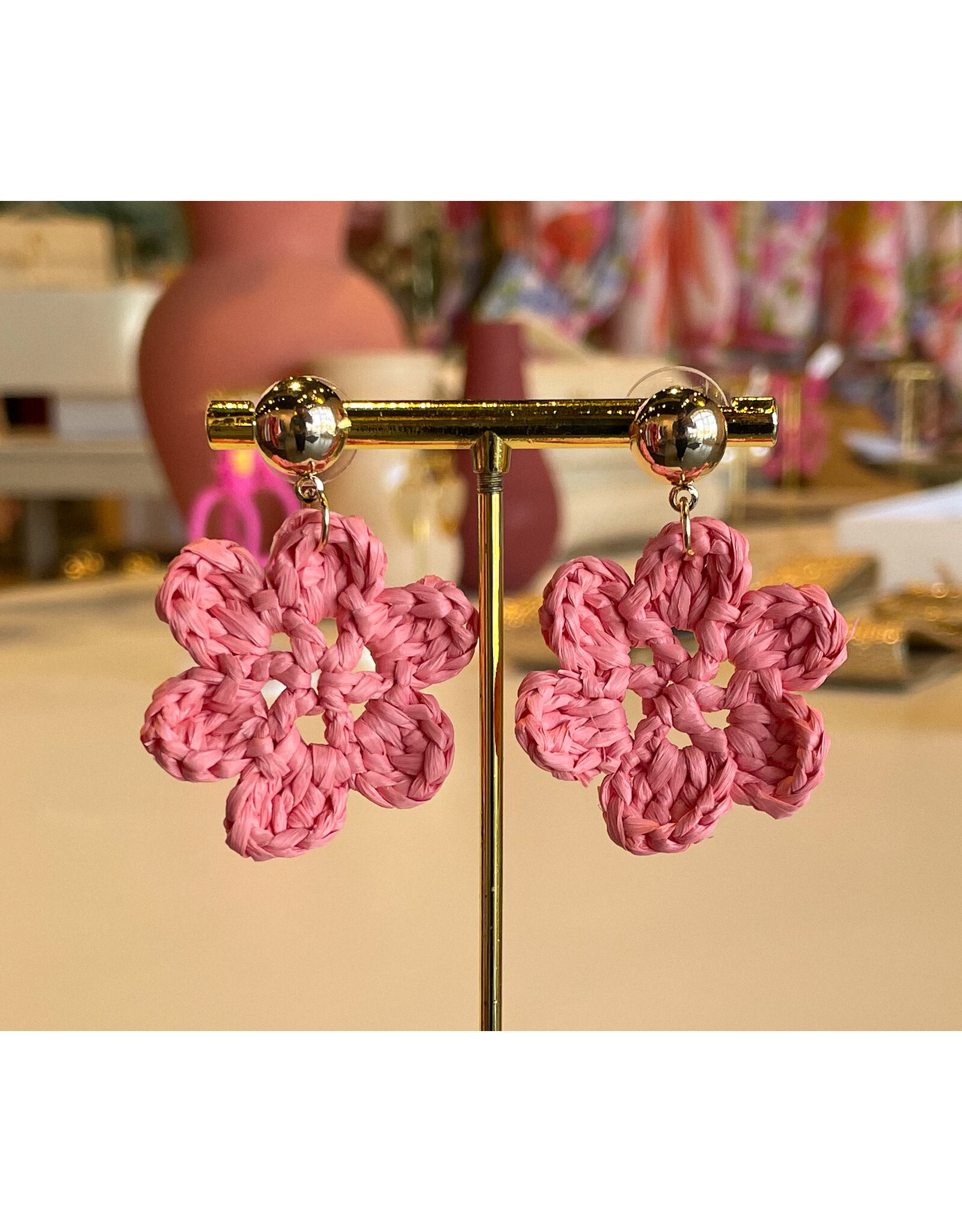 ALEXANDRIA FLOWER DROP EARRING