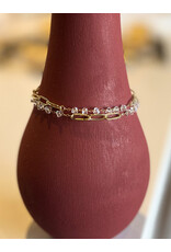 CLAUDIO 2 ROW LINK BRACELET