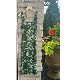 SADIE & SAGE PROSPER SCOOP NECK BREEZY KNIT MIDI DRESS