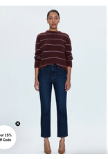 BRI H/R SLIM STRAIGHT DENIM