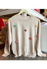 NATHAN FLORAL SWEATER