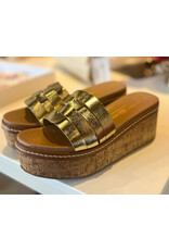 SERENNA METALLIC SANDAL