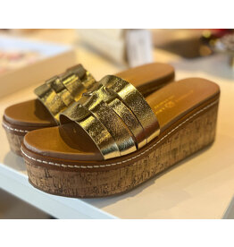 SERENNA METALLIC SANDAL