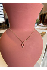 MARIANNA PAVE PICKLEBALL NECKLACE