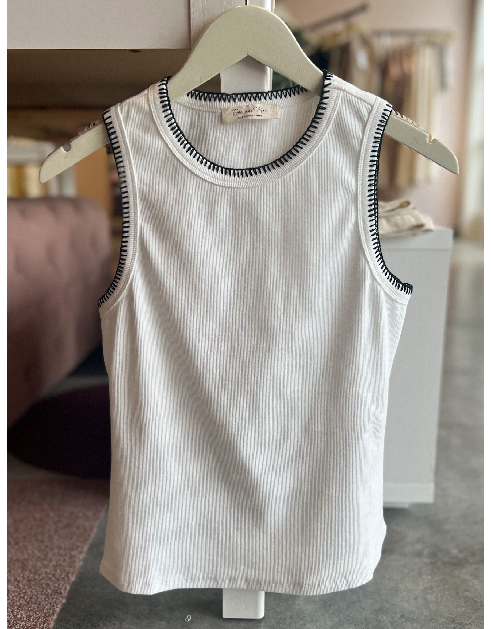 MARYSOL STITCHED TANK TOP
