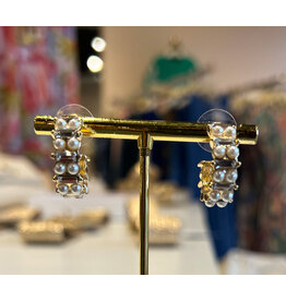 ATHOL PEARL + CZ HOOP
