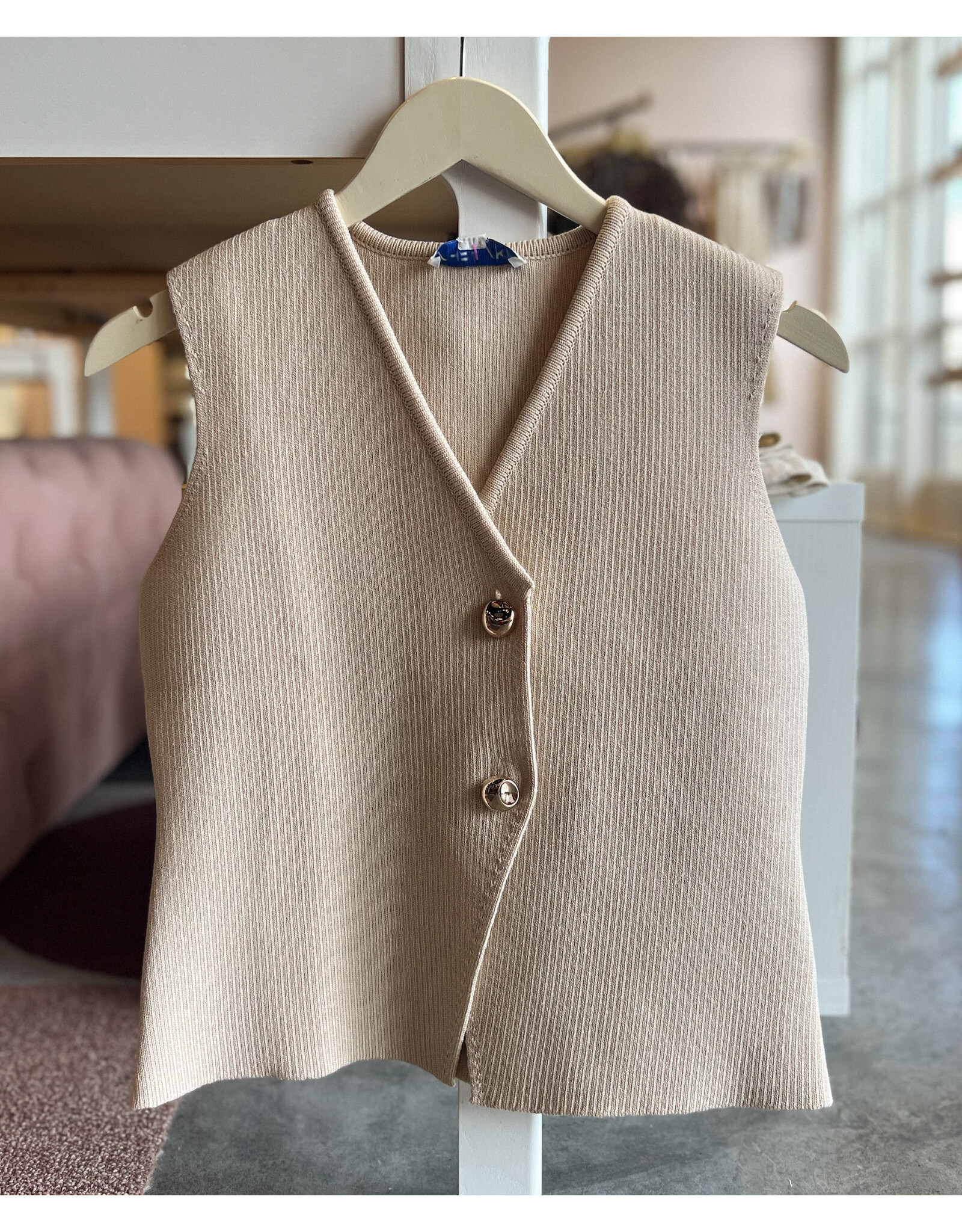 LIDORA SLVLSS SWEATER VEST
