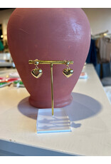 FIORELLA HEART DROP EARRING