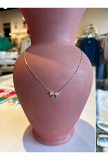 VIOLETTA BOW NECKLACE