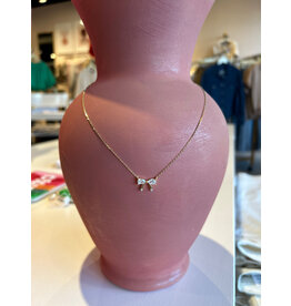 VIOLETTA BOW NECKLACE
