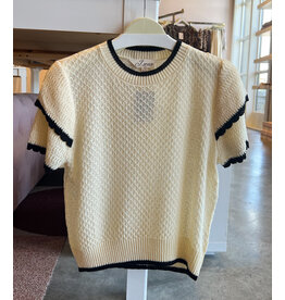 SALOMEA S/S KNIT TOP