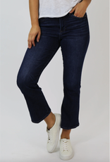 DEAR JOHN JEANNE HIGH RISE CROP FLARE DENIM