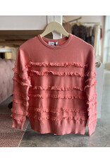 ORESTINA FRINGE CRWNK SWEATER