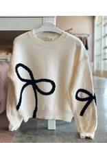 ZIGGY BOW DETAIL SWEATER