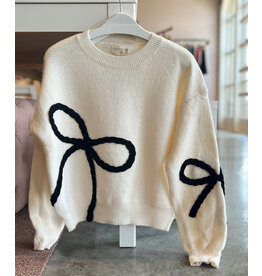 ZIGGY BOW DETAIL SWEATER
