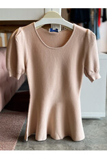 MCCOY PEPLUM SWEATER TOP
