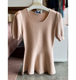 MCCOY PEPLUM SWEATER TOP