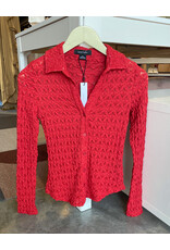 SANCTUARY DREAMGIRL LACE BUTTON UP TOP