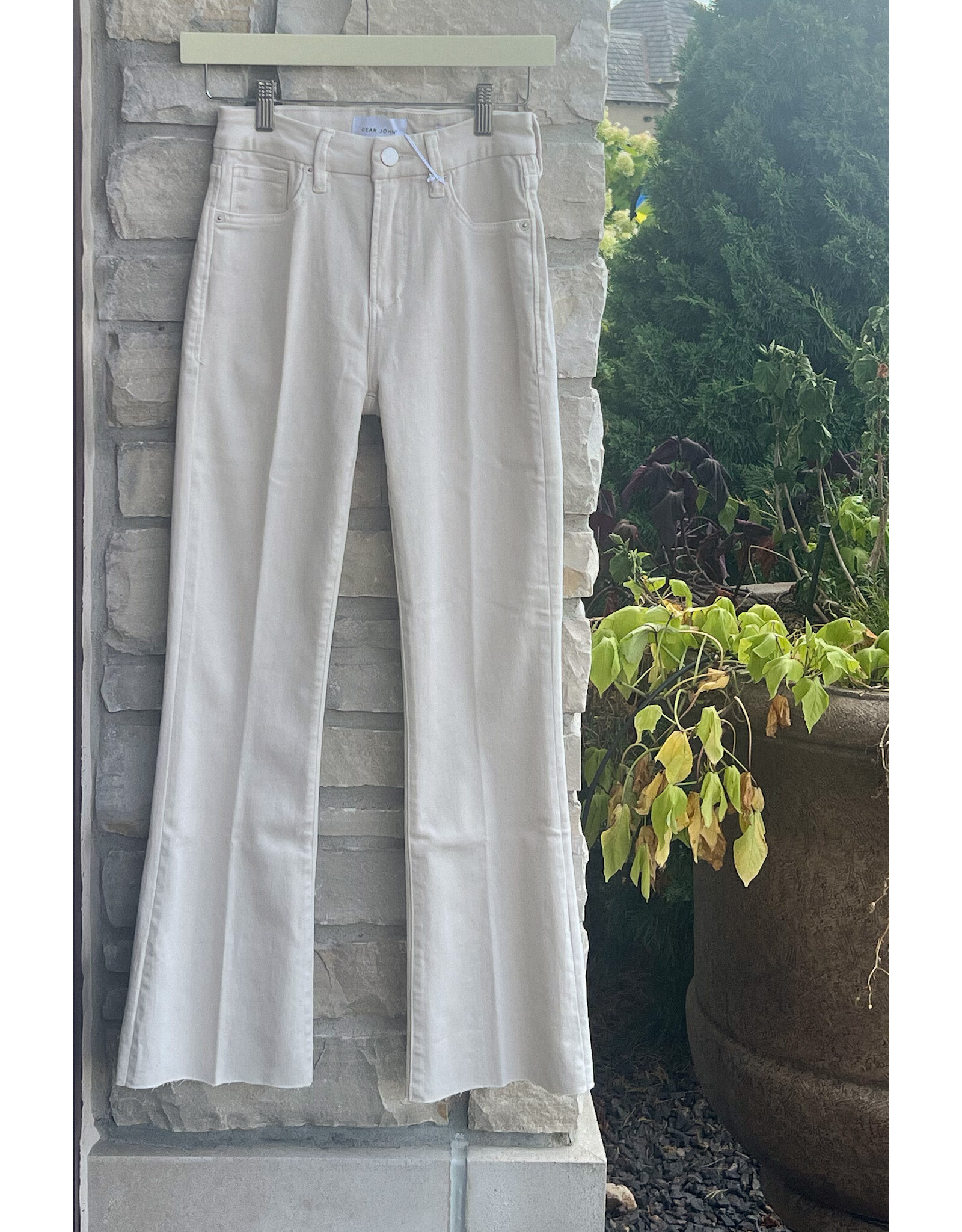 DEAR JOHN JEANNE HIGH RISE CROP FLARE DENIM