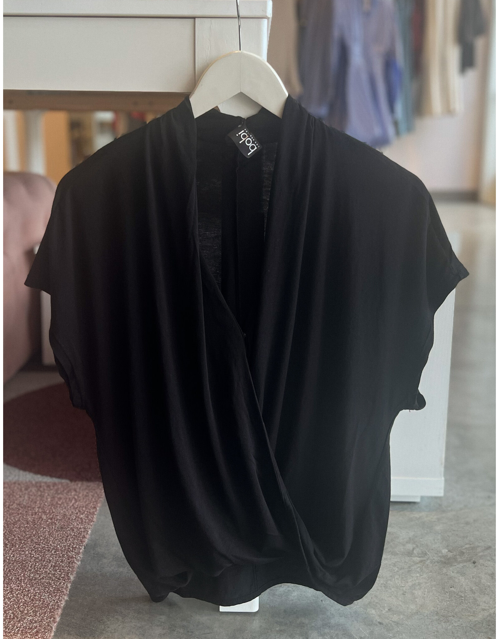 ONOANA SURPLICE DROP SHLDR TEE