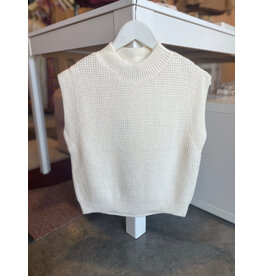 SADIE & SAGE CHILL BEATS SLV/LESS SWEATER