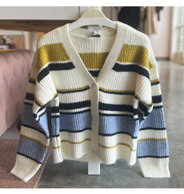 SASHA STRIPE CARDIGAN