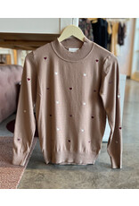 EMBR HEART SWEATER