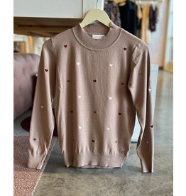 EMBR HEART SWEATER