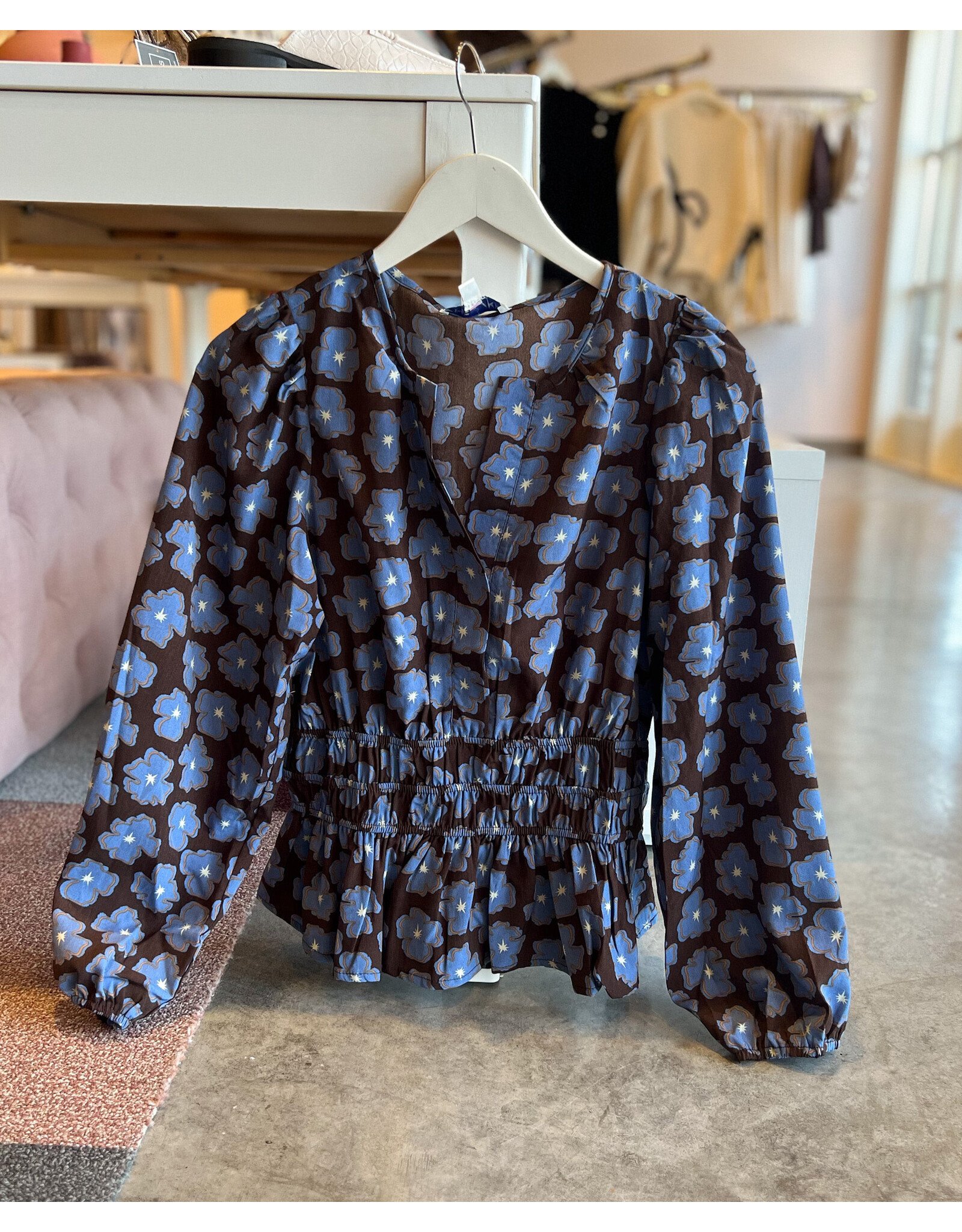 CHAOL FLORAL PRINT TOP