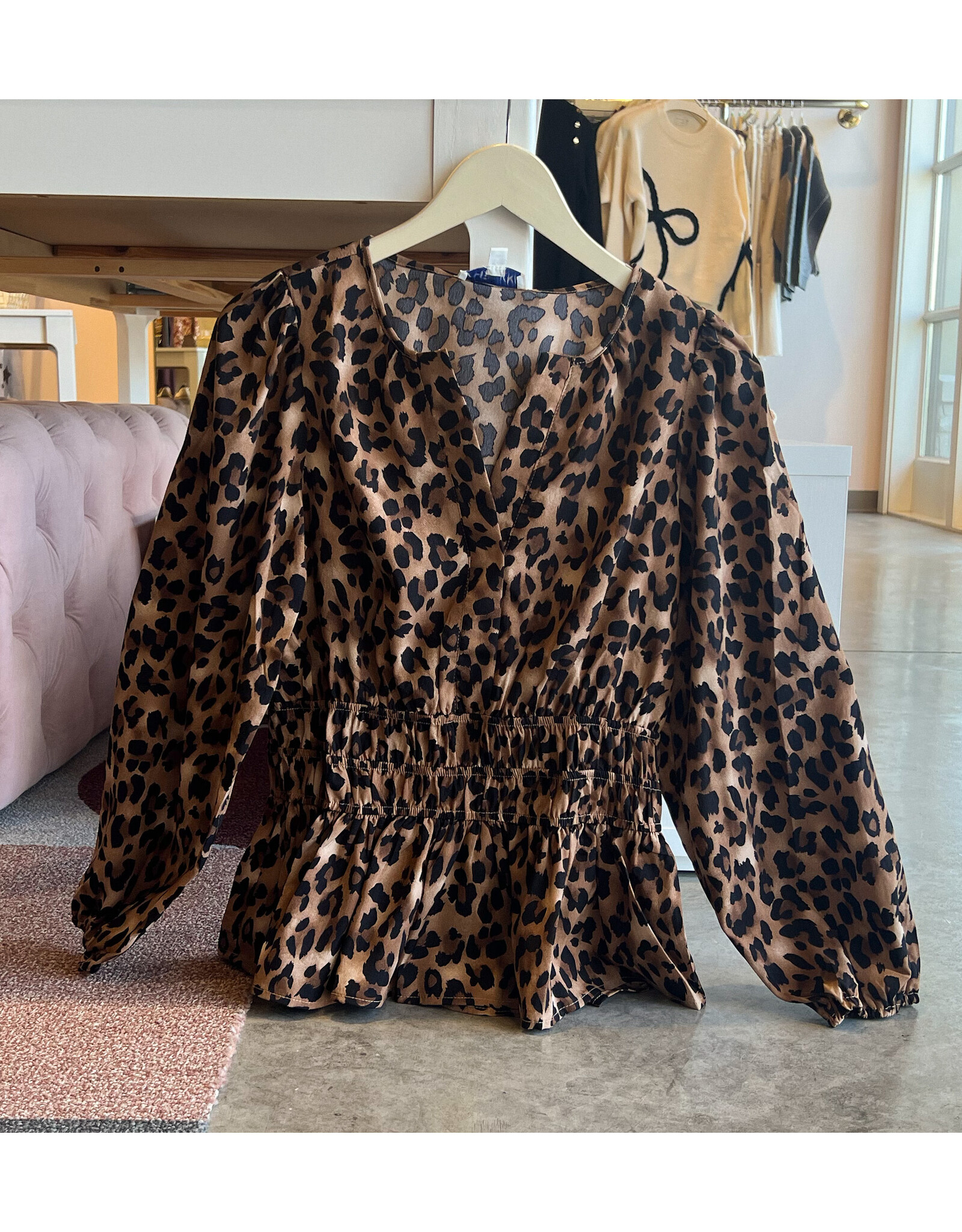 ZACHARY LEOPARD PRINT TOP