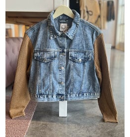 MOLLY BRACKEN CALOGERO WOVEN JACKET