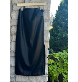 BISHOP + YOUNG COLETTE SIDE RUCHED MIDI SKIRT