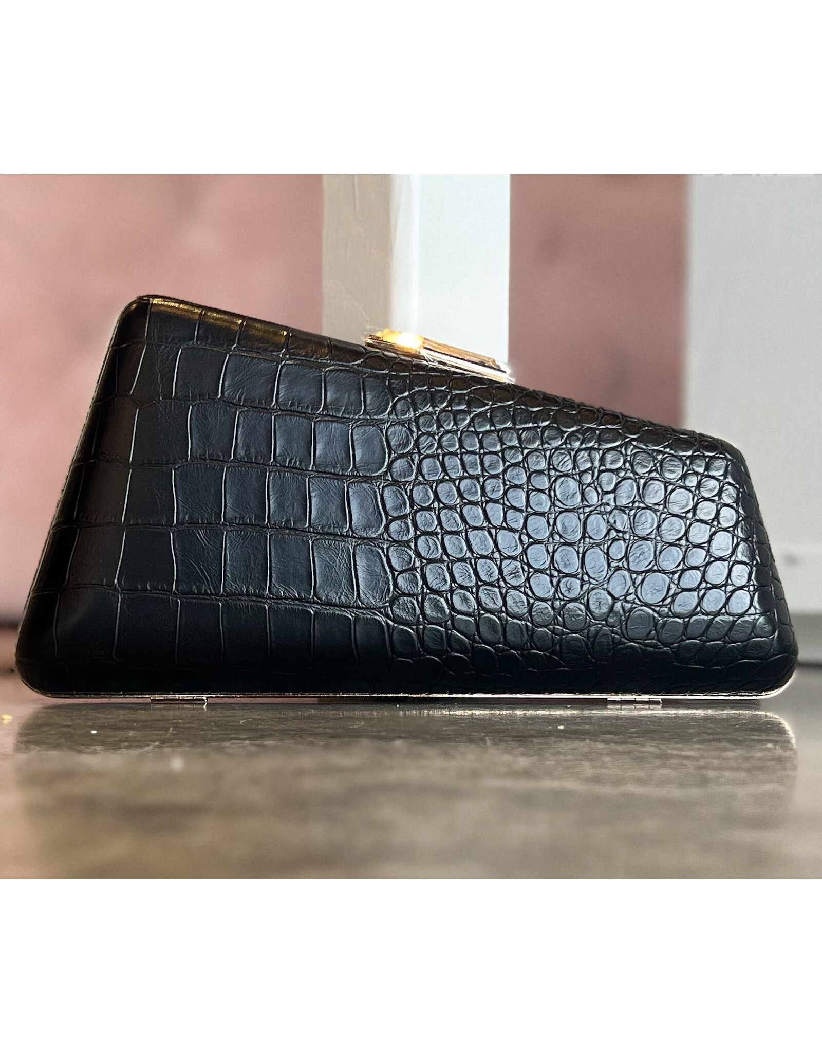 IRENE CROC ASYMMETRICAL PURSE