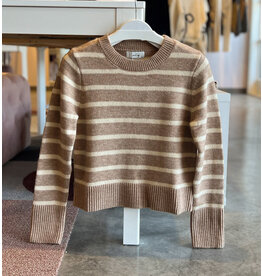 SADIE & SAGE SHERI STRIPED SWEATER