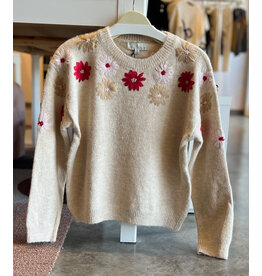MIYAKO FLORAL SWEATER