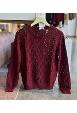 POSITANO POINTELLE SWEATER