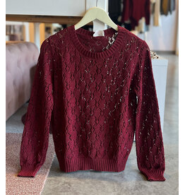 POSITANO POINTELLE SWEATER