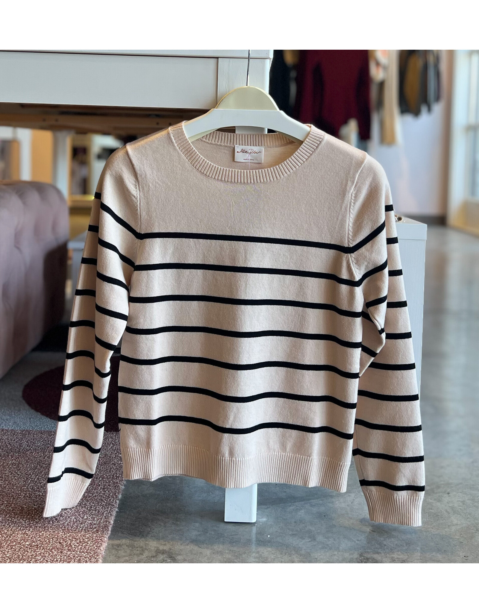 VITA STRIPED SWEATER