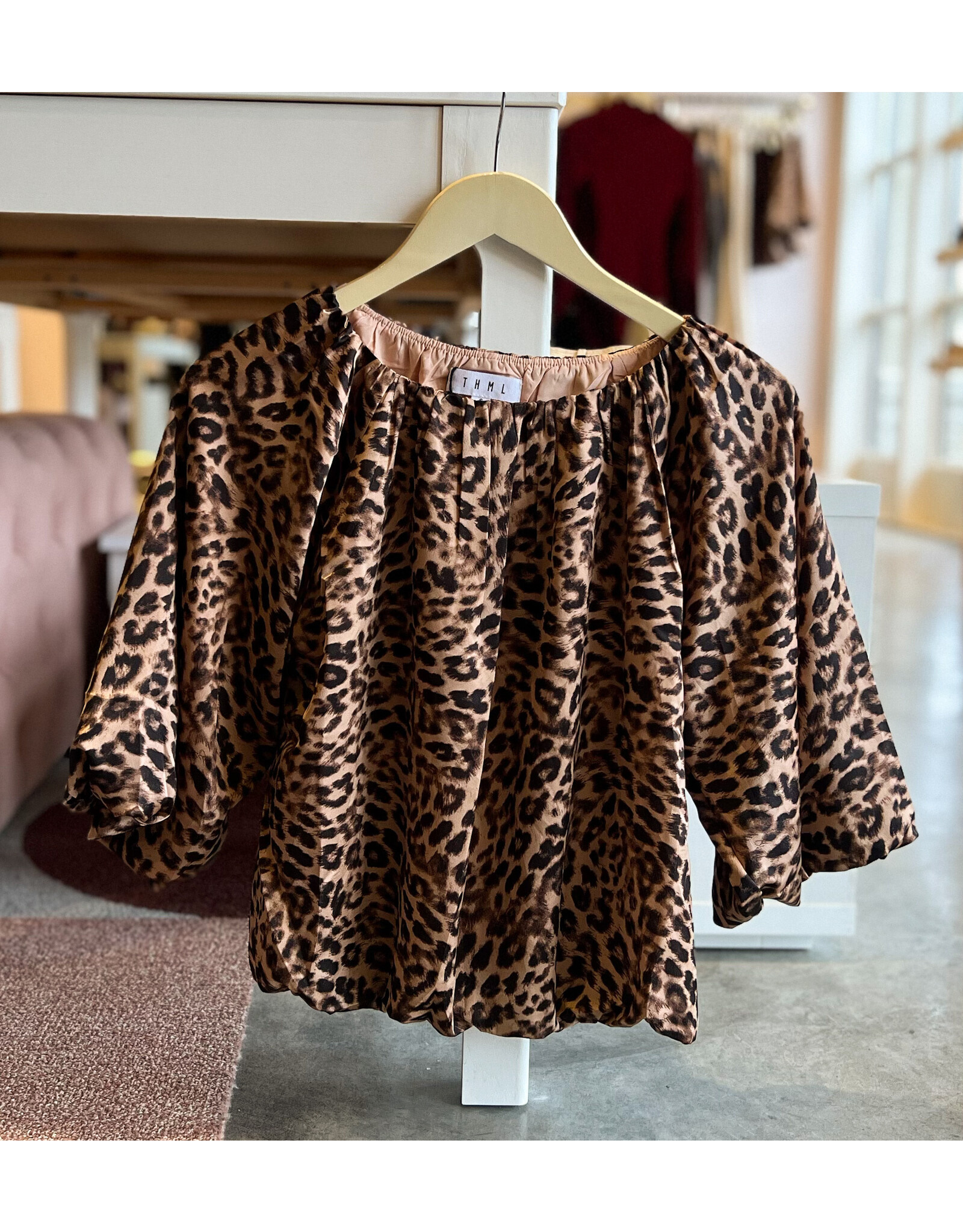 THML SAMAL LEOPARD PRINT TOP