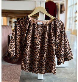 THML SAMAL LEOPARD PRINT TOP