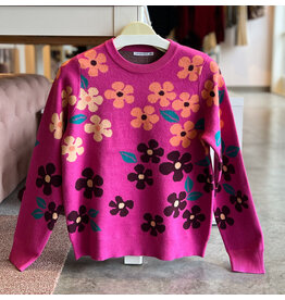 MARAL FLOWER PRINT SWEATER