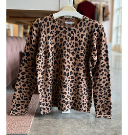 SIRVAT LEOPARD PRINT SWEATER